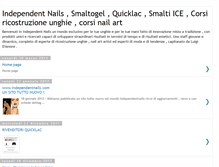 Tablet Screenshot of independentnails.blogspot.com
