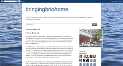 Desktop Screenshot of bringingbriohome.blogspot.com