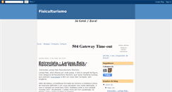 Desktop Screenshot of fisiculturismofeminino.blogspot.com