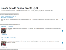 Tablet Screenshot of cuandopasalomismosucedeigual.blogspot.com