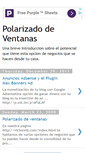 Mobile Screenshot of polarizado-de-ventanas.blogspot.com