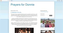 Desktop Screenshot of prayersfordonnie.blogspot.com