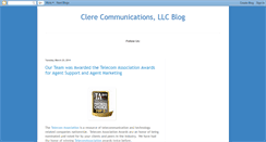 Desktop Screenshot of clerecomm.blogspot.com