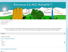 Tablet Screenshot of mjcmutualite.blogspot.com