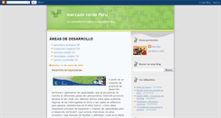 Desktop Screenshot of mercadoverdeperu.blogspot.com