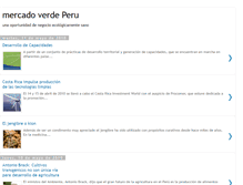 Tablet Screenshot of mercadoverdeperu.blogspot.com