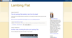 Desktop Screenshot of lambingflat.blogspot.com