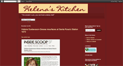 Desktop Screenshot of chefhelena.blogspot.com