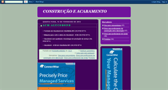 Desktop Screenshot of construcaoeacabamento.blogspot.com