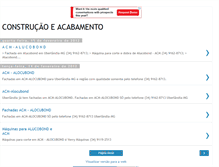 Tablet Screenshot of construcaoeacabamento.blogspot.com