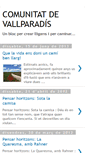Mobile Screenshot of comunitatdevallparadis.blogspot.com