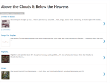 Tablet Screenshot of abovethecloudsbelowtheheavens.blogspot.com