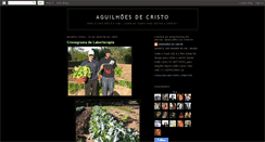 Desktop Screenshot of aguilhoesdecristo.blogspot.com
