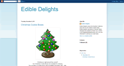 Desktop Screenshot of edibledelightsonline.blogspot.com