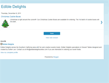Tablet Screenshot of edibledelightsonline.blogspot.com