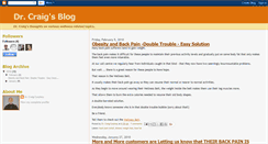 Desktop Screenshot of drcraigblog.blogspot.com