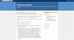 Desktop Screenshot of culinariancapital.blogspot.com