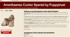 Desktop Screenshot of amerikaanse-cocker-spaniel.blogspot.com