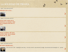 Tablet Screenshot of lasoledadesdetriana.blogspot.com