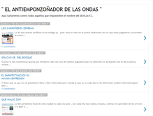 Tablet Screenshot of elantiempozoadordelasondas.blogspot.com