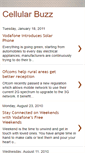 Mobile Screenshot of cellular-buzz.blogspot.com