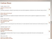 Tablet Screenshot of cellular-buzz.blogspot.com