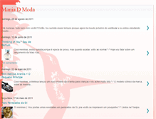 Tablet Screenshot of maniadmoda.blogspot.com