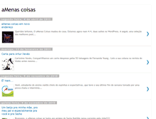 Tablet Screenshot of amenascoisas.blogspot.com