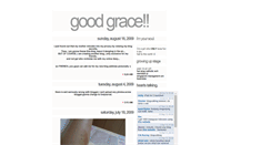 Desktop Screenshot of gracepartoftheworld.blogspot.com