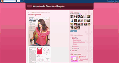 Desktop Screenshot of diversasroupas.blogspot.com