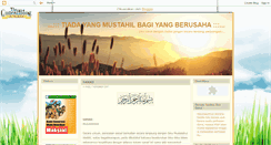 Desktop Screenshot of ibnuzain.blogspot.com