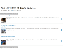 Tablet Screenshot of dailydoseofmagic.blogspot.com