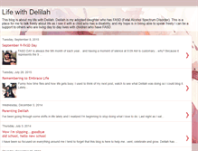 Tablet Screenshot of mylifewithdelilah.blogspot.com