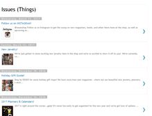 Tablet Screenshot of issuesshopthings.blogspot.com