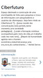 Mobile Screenshot of ciberfuturo.blogspot.com