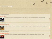 Tablet Screenshot of convivavoz.blogspot.com