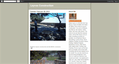 Desktop Screenshot of leyvasconstruction.blogspot.com