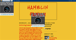 Desktop Screenshot of aaronhamblinfamily.blogspot.com
