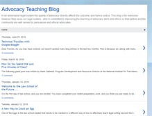 Tablet Screenshot of advocacyteaching.blogspot.com