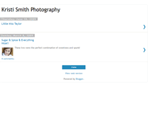Tablet Screenshot of kristismithphotographyblog.blogspot.com