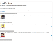 Tablet Screenshot of ilmaffectional.blogspot.com