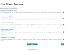 Tablet Screenshot of freedriverszone.blogspot.com