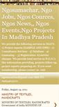 Mobile Screenshot of ngoprojectsinmadhyapradesh.blogspot.com