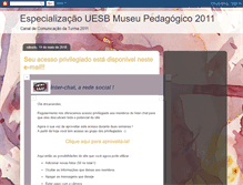 Tablet Screenshot of especializacaouesbmp2011.blogspot.com