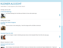 Tablet Screenshot of kleineralsecht.blogspot.com