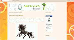 Desktop Screenshot of biojoiasarteviva.blogspot.com