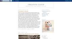 Desktop Screenshot of creativecloud.blogspot.com