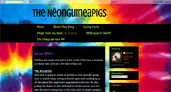 Desktop Screenshot of neonguineapigs.blogspot.com