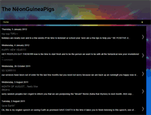 Tablet Screenshot of neonguineapigs.blogspot.com