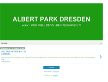 Tablet Screenshot of albertplatz1.blogspot.com